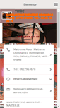 Mobile Screenshot of maitresse-aurore.com